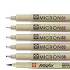 Kit Caneta Nanquim Sakura Pigma Micron