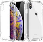 Kit Capa Anti Impacto Bordas Compatível com Apple iPhone XR + Película de Vidro 3D