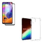 Kit Capa Anti Impacto Samsung Galaxy A12 + Película Vidro 3D