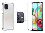 Kit Capa Anti Shock E Película 9D E Pl Câmera Galaxy A31