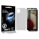 Kit Capa Anti Shock + Película Vidro Privacidade 3d P/ Galaxy A12 A125 6.5 - Cell In Power25