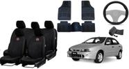 Kit Capa Automotivo para Brava 99-04 + Tapete Antiderrapante