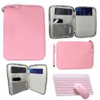 Kit Capa Bolsa Com Teclado E Mouse Para iPad/ Galaxy/ Tablet