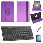 Kit Capa/Can/Pel/Teclado 360 Galaxy Tab S5e SM T725 10.5 Roxo