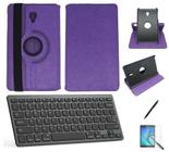 Kit Capa/Can/Pel/Teclado Galaxy Tab S4 - T835 10,5" 360 Roxo