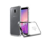 Kit Capa Capinha Anti Impacto Transparente + Pelicula de Vidro 3D Samsung Galaxy J6 Plus J610