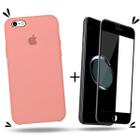 Kit Capa Capinha Case + Película 3D Compatível Com iPhone 6 Plus / 6s Plus