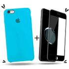 Kit Capa Capinha Case + Película 3D Compatível Com iPhone 6 Plus / 6s Plus