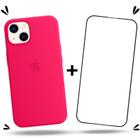 Kit Capa Capinha Case + Película de Vidro 3D Compatível Com iPhone 13