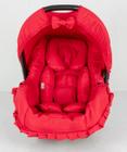 Kit capa de bebê conforto e redutor - vermelho