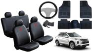 Kit Capa de Couro ASX 2021 a 2024 + Tapete + Capa de Volante: Acessórios de Luxo para Seu Carro - iron tech