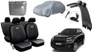 Kit Capa de Couro C3 Aircross 2010 a 2020 com Limpador e Cobertura de Alta Durabilidade