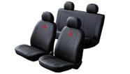 Kit Capa de Couro Eclipse Cross 2017 a 2024 + Tapete + Capa de Volante: Detalhes de Luxo