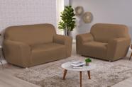 Kit Capa de Sofa Renove 2 e 3 Lugares Castor