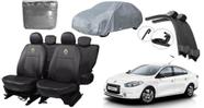 Kit Capa Fluence 09-17 + Capa de Cobrir e Limpador para Parabrisa - Iron Tech