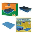 Kit Capa + Forro Para Piscina Premium 5000 Litros - Mor