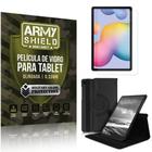 Kit Capa Giratória + Película de Vidro Galaxy Tab S6 Lite 10.4' P610 P615 - Armyshield