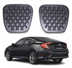 Kit capa pedal embreagem e freio honda civic - todos - MIL PEÇAS