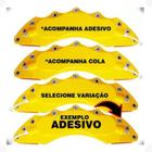 Kit Capa Pinça De Freio Esport Tuning Brembo - Amarelo