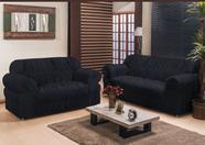 Kit capa sofá 2 e 3 lugares elasticada malha gel