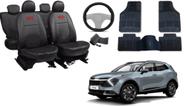 Kit Capa Sportage 2023 a 2025 + Tapete + Capa de Volante: Estilo e Funcionalidade para Seu Carro