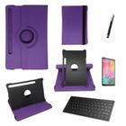 Kit Capa/Teclado/Can/Pel Galaxy Tab S7 T870/T875 11" Roxo