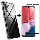 Kit Capa Transparente + Película de Cerâmica Para Samsung Galaxy A05S