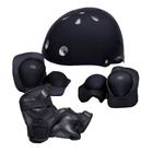 Kit capacete infantil com itens proteção Rava Little child