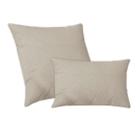 Kit Capas Almofadas Decorativa 50x50cm + Capa Retangular 50x30cm Capri Luxo Nude - Love4home