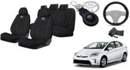 Kit Capas Assentos Prius 2010-21 + Volante + Chaveiro