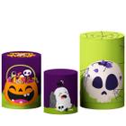 Kit Capas Cilindros P M G Halloween Fantasminha Veste Fácil