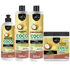 Kit Capilar Completo Coco das Poderosas Hidratação Profunda