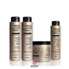 Kit Capilar Mega Hair - Shampoo + Condicionador + Máscara + Finalizador