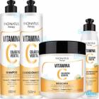 Kit Capilar Vitamina C Facinatus Colágeno Vegetal Vegano