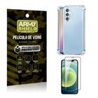 Kit Capinha Anti Shock Samsung A34 + Película De Vidro 3D - Armyshield