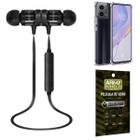 Kit Capinha Antishock Moto G23 + Fone Bluetooth Bass Hs-514