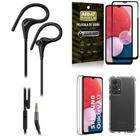 Kit Capinha Samsung A13 4G + Fone de Ouvido Sport HS92 + Película Vidro 3D