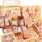 Kit Capivara Papelaria Completa Luxo Kawaii Capybara Tiktok