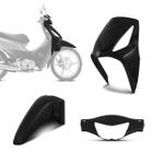 Kit Carenagem 3 Peças Roupa Honda Biz 125 2006 2007 2008 2009 2010 Pro Tork