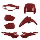 Kit Carenagem 5 Peças Cromo Forte Moto Honda Biz 100 1998 à 2005