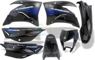 Kit Adesivo Moto Cross Trilha Yamaha Xtz 250 Lander Racing Azul 0,20mm  Personalizado Lm126 - Escorrega o Preço