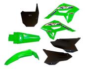 Kit Carenagem Crf230 Com Number F21 E Adesivo Amx