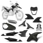 Kit Carenagem Pro Tork Moto XRE 300 2010 2011 2012 Conjunto Com 9 Peças Modelo Original