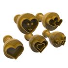 Kit Carimbo Love Para doces e brigadeiros 5 Peças