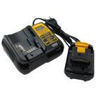 Kit Carregador DCB107-BR Bivolt e Bateria DCB120-B2 Compatível com Ferramenta DeWalt N462057 N580008