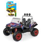 Kit Carro Elétrico Polaris Ranger E Carrinho Hot Wheels