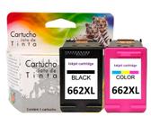 Kit Cartucho Compatível 662 Xl Preto + Colorido - Jet Tech