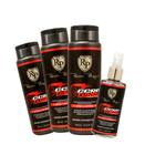 Kit carvão turbinado 300 ml ,robson peluquero