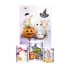 Kit Casado Halloween Trio Capa Cilindro Retangular Tecido