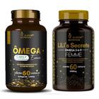 Kit Casal Omega-3 Essence Omega 3 6 9 Femme 60+60 cápsulas softgels